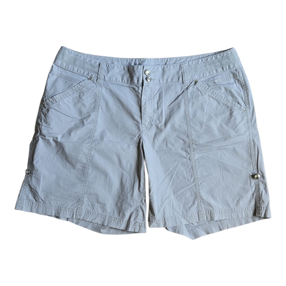 INC International Concepts Gray Bermuda Shorts Lightweight Casual